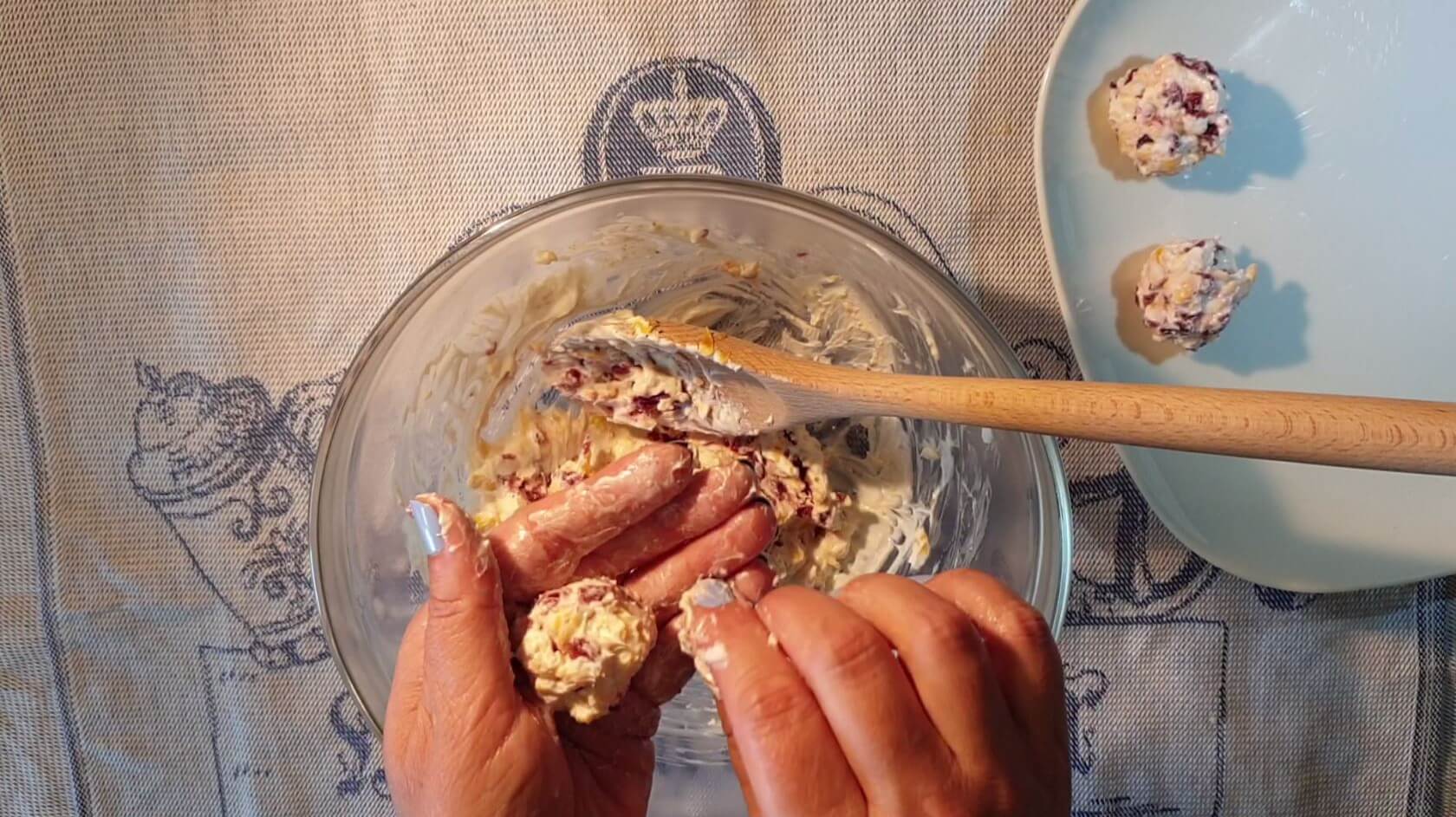 Rezept für Frischkäse-Pops - Zubereitungsschritt #4